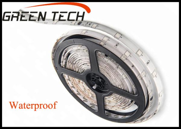 IP65 12 Volt LED Strip Lights Waterproof 3m Adhesive Tape Available 120 Degree