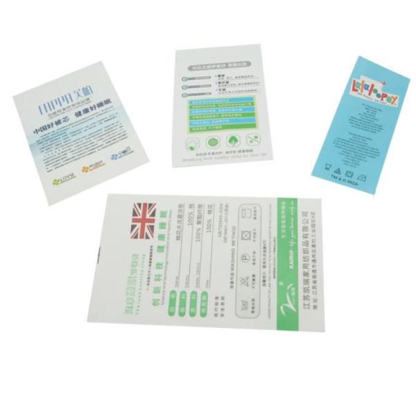 Kids Animal Design Custom Printed Clothing Labels Cotton Printed Dinosaur