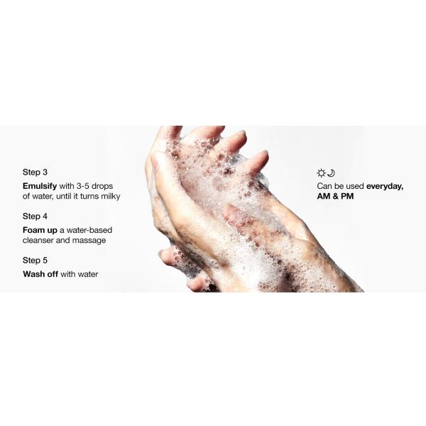 ODM Heartleaf Pore Control Moisturizing Facial Cleanser Oil For Face Makeup Blackhead Remover 6.76 Fl Oz