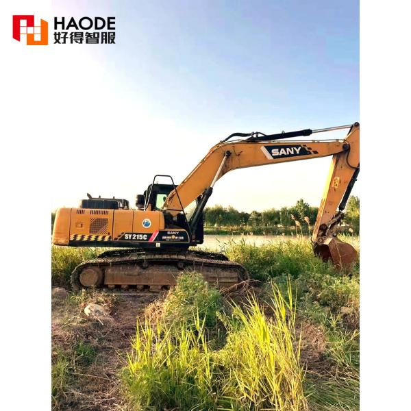 20-тонный экскаватор использованный Sany экскаватор SY215 C мини экскаватор с емкостью 0.93 м