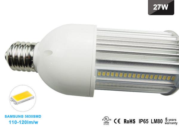 27W LED Corn Street Light 180 Degree 90pcs SMD5630 E27 LED Bulb 230V