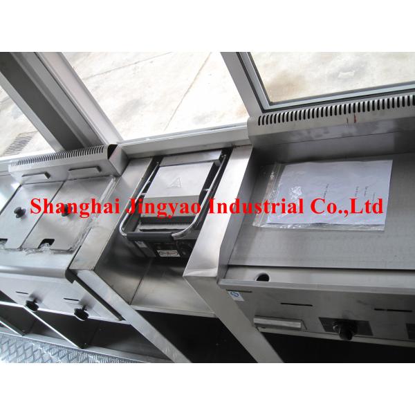 Mobile Food Truck with Cotton Candy Machine and Cart 2300*1650*2300mm Voltage 220V