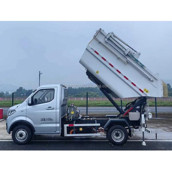 Energy Type Pure Electric Self-Loading Unloading Garbage Truck with Increased Load Capacity and Enhanced Hydraulic System