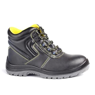 Ingénieurs chaussures de sécurité industrielles en acier orteil imperméable chaussures de sécurité en cuir lisse