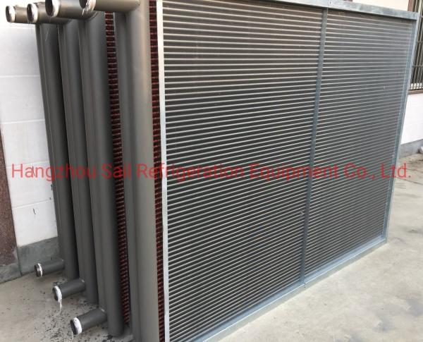 Refrigeration Spiral Fin Tube Evaporator Aluminum Coil AC Copeland Type