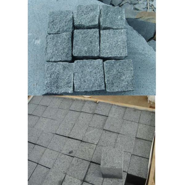 Камни гранита серой белизны вымощая, изготовленное на заказ поверхностное патио/стартовые площадки сада