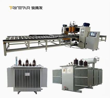 Automatic production line for power transformer coolers - High-speed equipment for manufacturing coolers