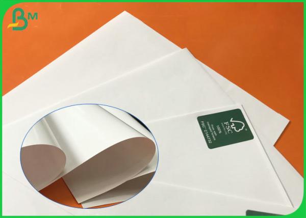 Rolo lustroso de seda do papel revestido do papel 70*100cm de C2S 120gsm Couche para imprimir