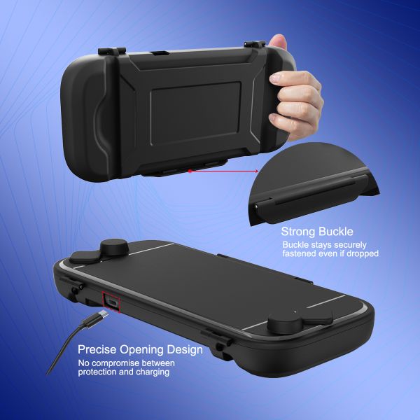 【Max Protection】 Shockproof PC Case for Nintendo Switch 2 Heavy-Duty Hard Storage