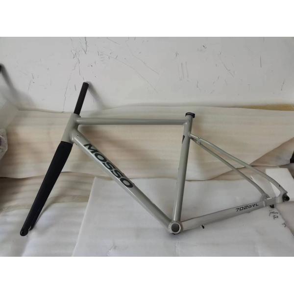 Wide Tire Stock Gravel Bike Frame 700x45c Lightweight Beach Bicycle