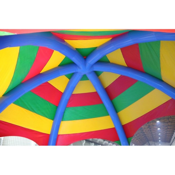 China Factory Customized Inflatable Swimming Pool outdoor PVC Inflatable Pool Tent With Dome Tent Inflatable Floating Tent