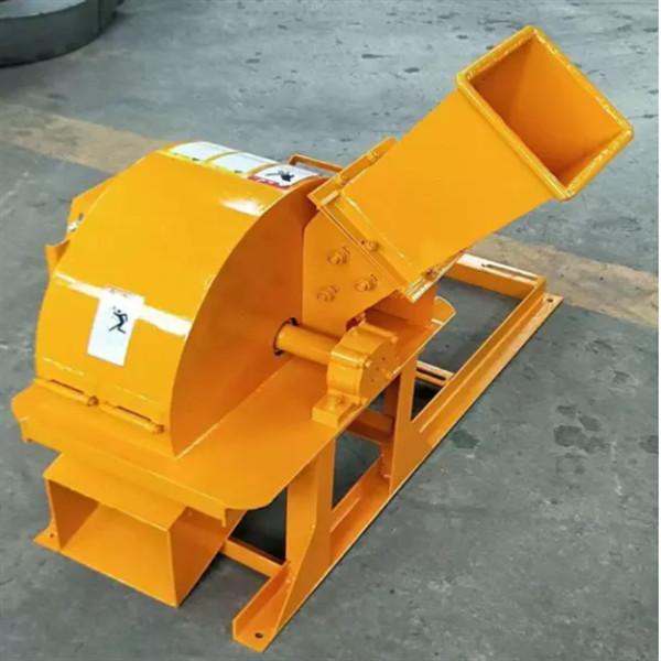 Alloy Steel Mini Wood Log Sawdust Machine 7500w 40cm Dia Disc