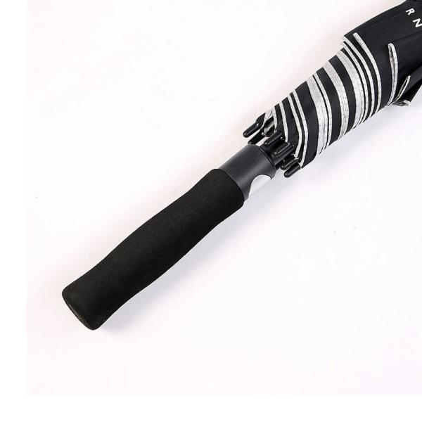 Custom Gift Straight Silver Glue Umbrella with Semi-automatic Open and Open Diameter 90cm