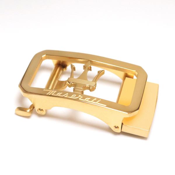 Custom Fashion Lucury Design Gold Color 3.5Cm Stainless Steel Automatic Belt Buckle