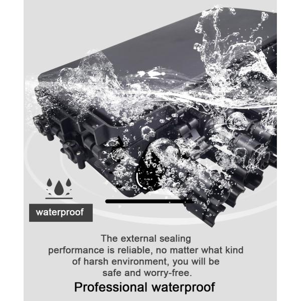 Быстрый соедините стену портов закрытия FTTH 16 соединения оптического волокна устанавливая держащ SC поляка