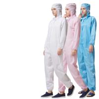 Terno antiestático Dustproof unisex do quarto desinfetado dos vestuários sem fiapos do ESD