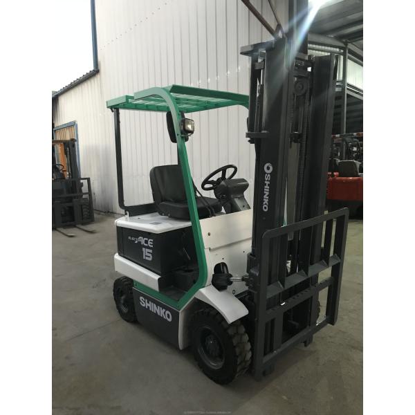 SHINKO 15 Electric Forklift for Building Material Shops Original Top Performance