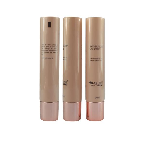 Custom empty hand eye packaging bb cream tubes skincare squeeze cosmetic plastic tube for cosmetics container