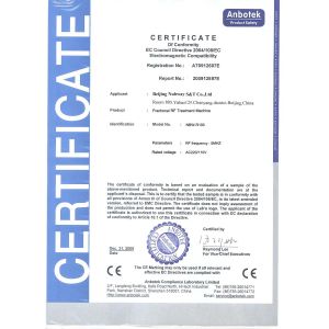 Beijing Nubway S&T Co., Ltd Certifications