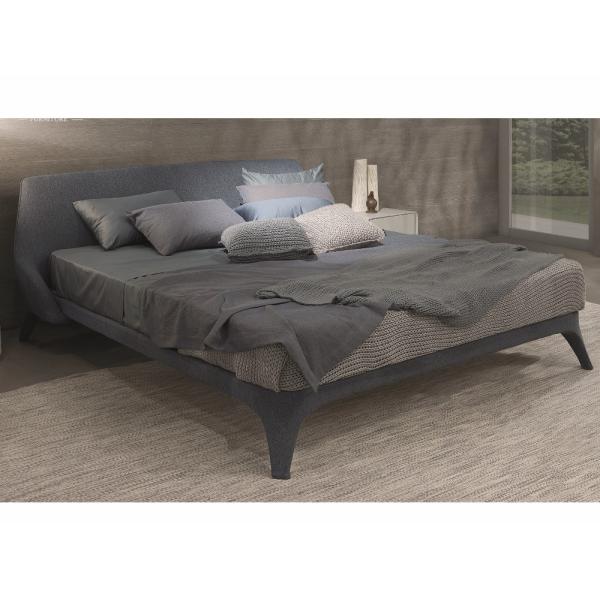 Bed Designer Furniture Cream White Modern Leather Bed ZZ-BD017
