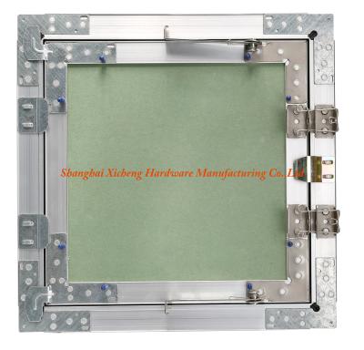 Placa de gipsita de alumínio de aço do quadro 12.5mm do painel de acesso do teto do gancho
