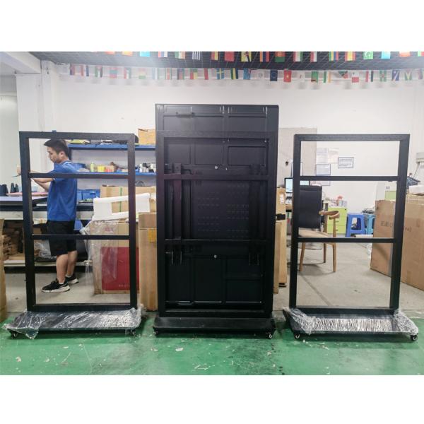 75 85 98 Inch Floor Standing Digital Signage Full Screen Kiosk Totem Advertising LCD Display