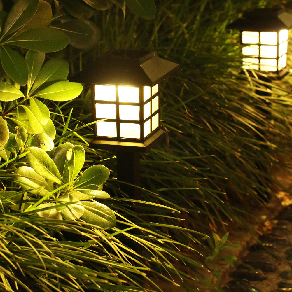 Ambient-Sensing Solar Light with RGB Color-Changing Garden & Courtyard Decorative Light Outdoor Landscape Light