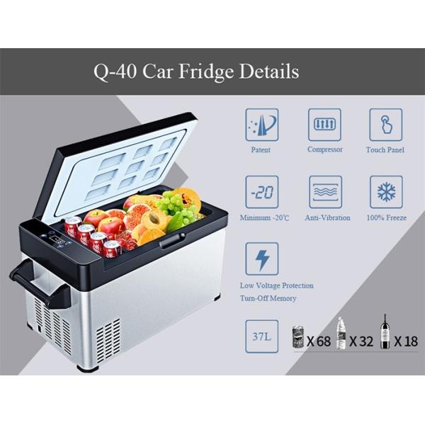 Medicine Cooling/Freezing R134a 38L Car Mounted Refrigerator For Outdoor