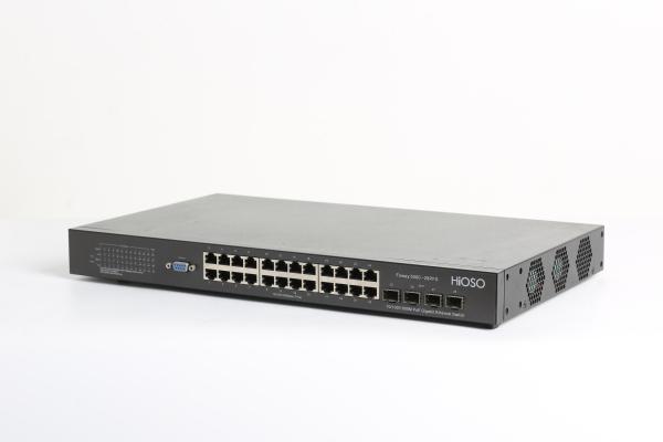 30W 24 1000M SFP 1490nm Fiber Optic Cable Switch Pon Network Switch 28 Ports