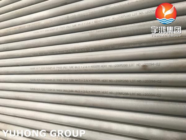 ASTM A268 TP409 Stainless Steel Welded Tubes For Industrial Heating Applications