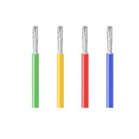 o fio trançado de borracha UL3135 da fibra de vidro do silicone de 1.25mm encalhou