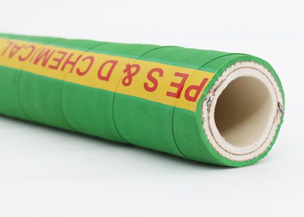 Flexible High Pressure Chemical Transfer Delivery Rubber Hose For Corrosive Liquids
