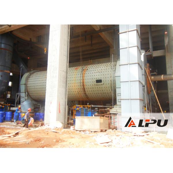Center Discharge Cement Ball Milling Machine Discharging Size 0.074-0.4 mm