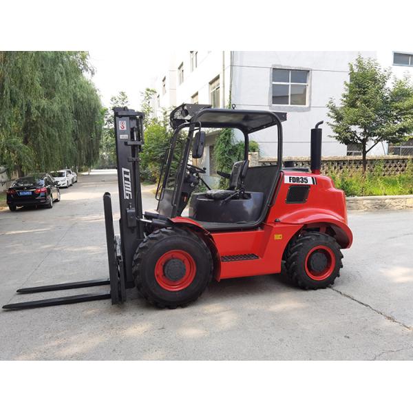 LTMG all terrain forklift truck 3.5ton forklift 2WD 4WD diesel powered forklift rough terrain forklift