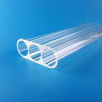 Peças de reposição para laser Filtro de cavidade a laser em forma oval transparente Tubo de fluxo a laser multi-furo