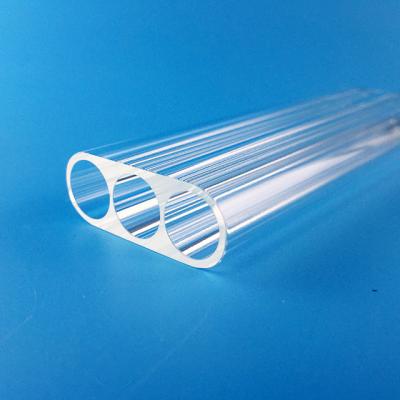 Laser Spare Parts Clear oval Shape Laser Cavity Filter Multi Hole Laser Flow Tube
