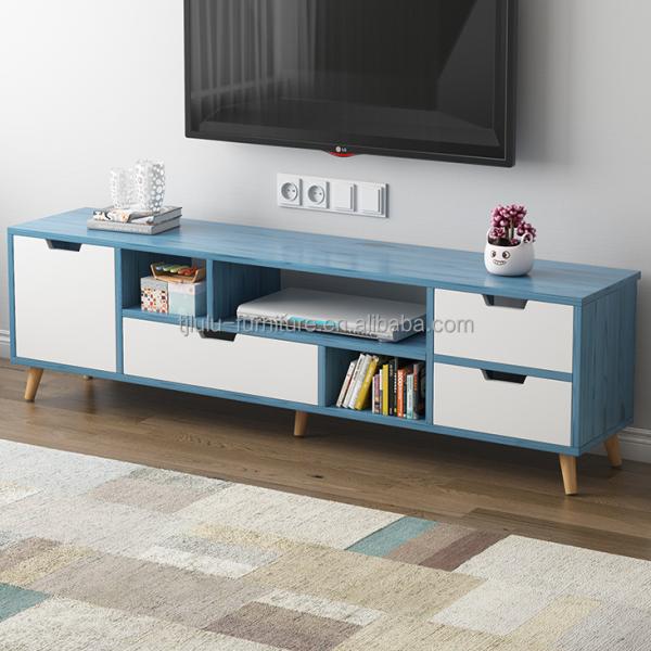 Customized Colour Living Room Furniture Professional Wood TV Stand/Cabinet for Modern Style Homes