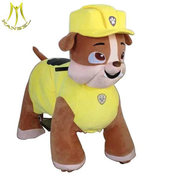 Hansel 2018  latest designs of paw patrol battery power wheels ride on animal