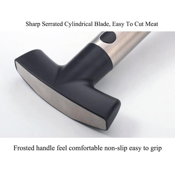 24*11cm Manual Stainless Steel Fruit Slicer with Sharp Blade and Detachable Handle