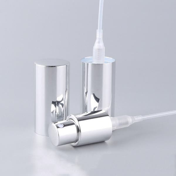 18mm 20mm Full Cap Silver Mist Fine Pump Sprayer For Cosmetic