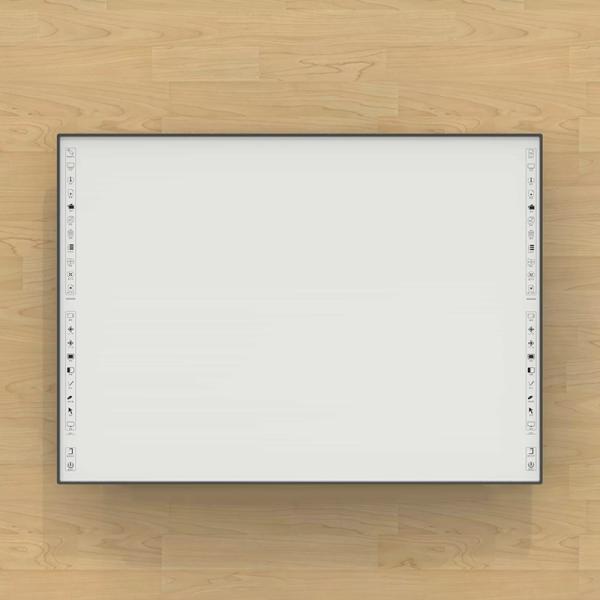 83 Inch 4k Ultra Resolution Interactive Whiteboard With Electromagnetic Touch Technology