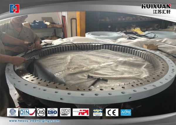 Slewing Ring Bearing Forging Rough Machining For Wind Power Generator