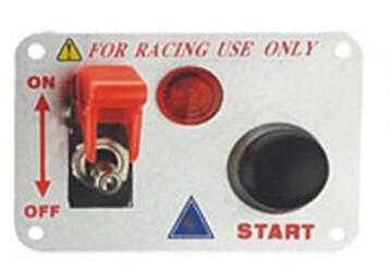 Automotive Racing Switch Panel With Flip Up Cover , Racing Toggle Switch