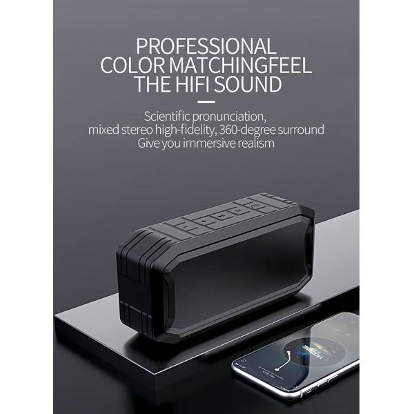 Диктор широкого диапазона водоустойчивый IPX7 1200mAh водоустойчивый Bluetooth