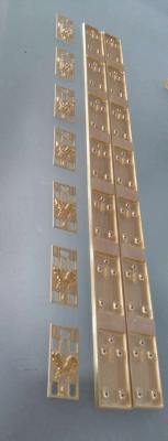 customizable brass molds for hot foil stamping machine integrated requirements of hot stamping, embossing and creasing
