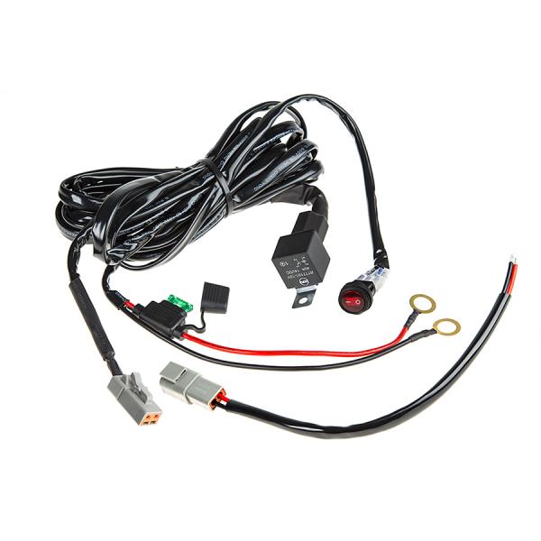 Arneses de alambre personalizados para el conjunto de cables de refrigeración de ventilador de tubo de PVC de ventilador eléctrico doble