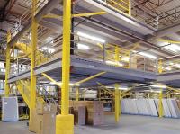 Plateforme certifiée CE ISO Structure en acier Utilisation de stockage à l'intérieur de l'entrepôt