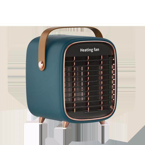 ABS Silicone Electric Fan Heater Ce 900W 220V Portable Mini Tip Over Protection