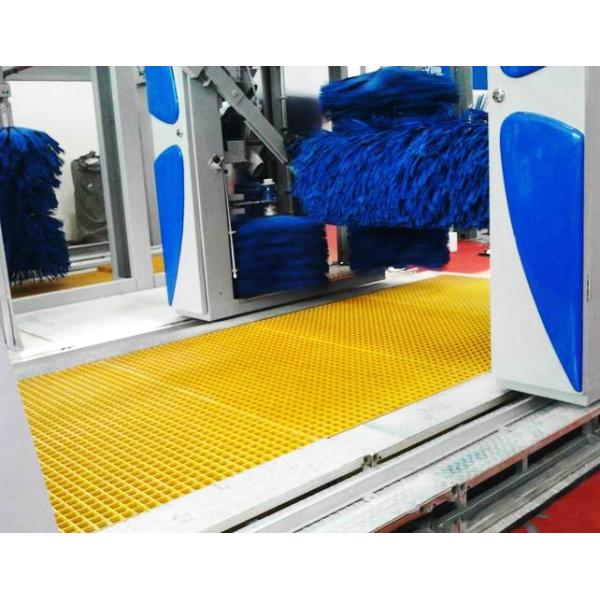 Corrosion Resistant FRP Car Washing Grating Molded Technique and Cutting Service