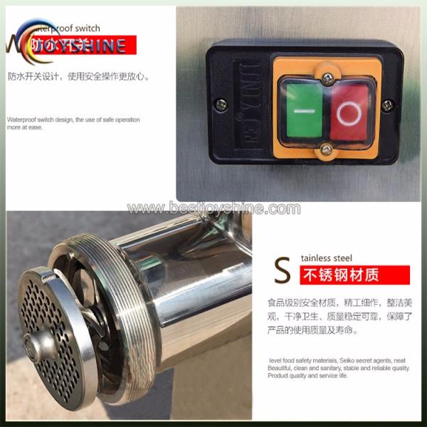 180kg/h Heavy-duty Domestic National Meat Grinder Mincing Machine for Heavy Grinding